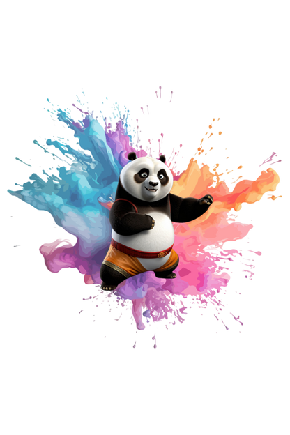 Colorful Panda