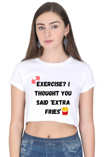 Exercise or Fries?