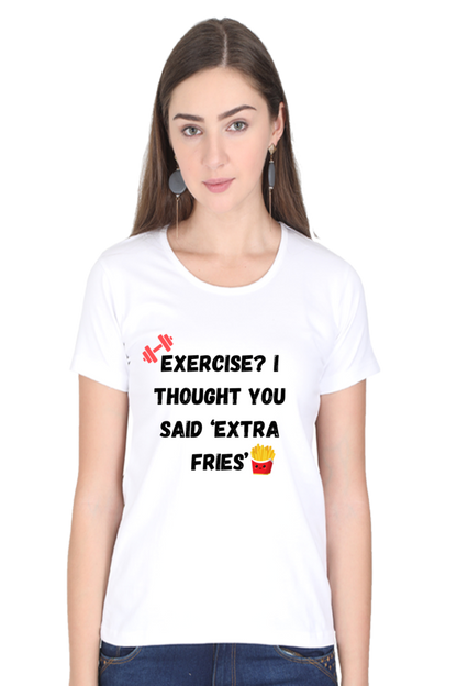 Exercise or Fries?