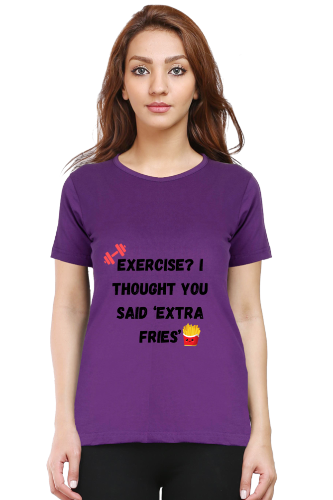 Exercise or Fries?