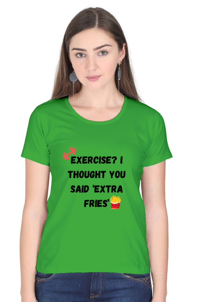 Exercise or Fries?