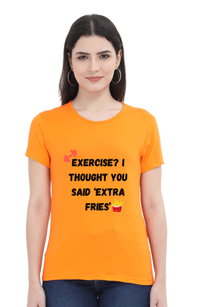 Exercise or Fries?