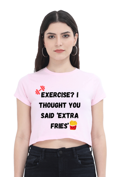 Exercise or Fries?