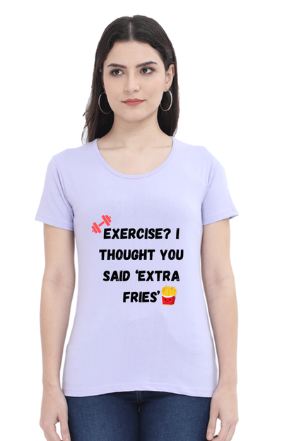 Exercise or Fries?