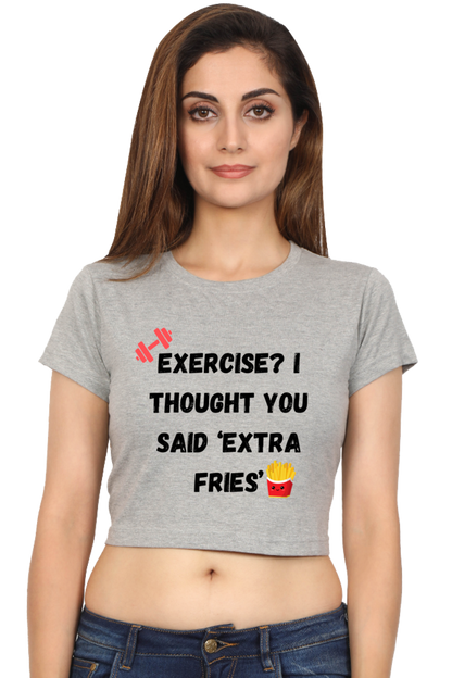 Exercise or Fries?