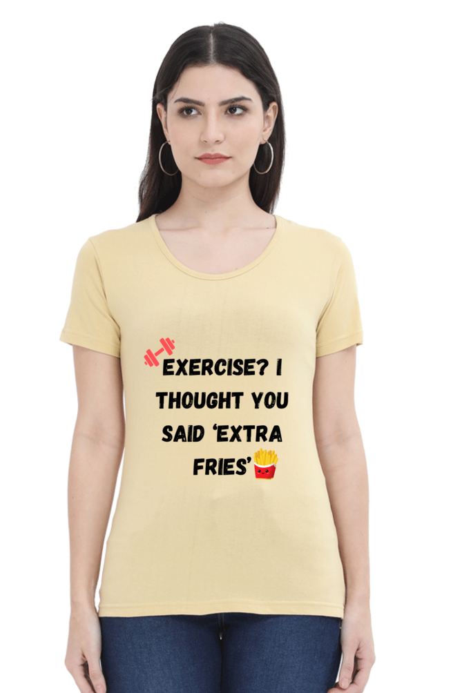 Exercise or Fries?