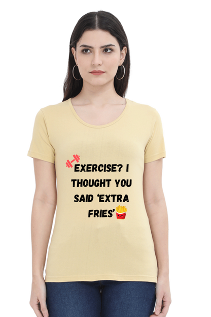 Exercise or Fries?