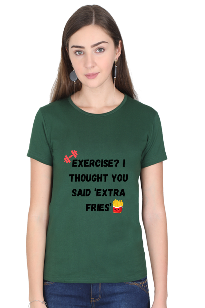 Exercise or Fries?