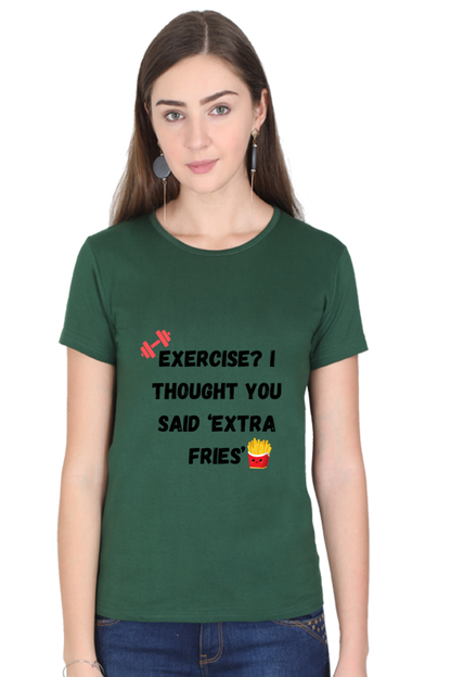 Exercise or Fries?